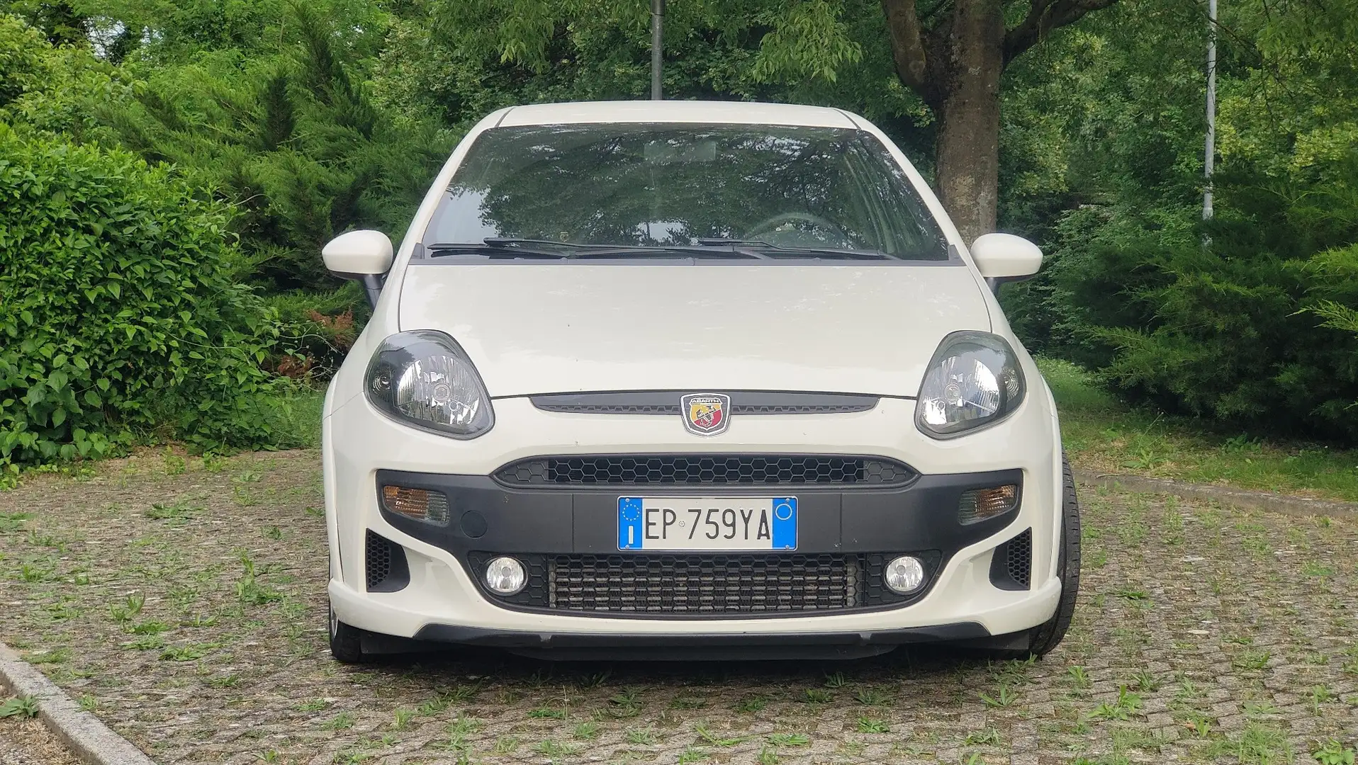 Abarth Punto EVO 1.4 16v m.air Esseesse 180cv Weiß - 2