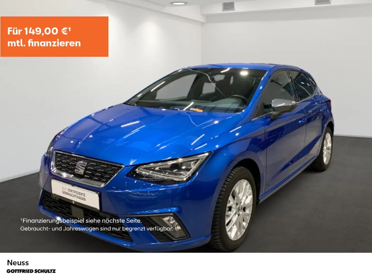 SEAT Ibiza XCELLENCE DSG SITZHEIZUNG EINPARKHLFE NAVI LED Blau - 1