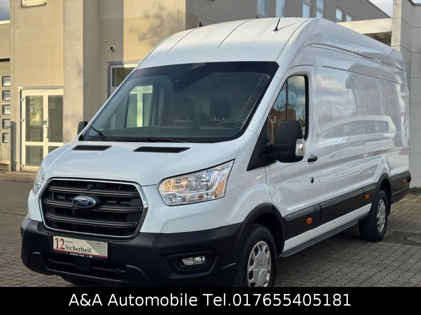 Ford Transit Kasten 350 L4H3 Trend Maxi Klima 185PS Blanc - 2