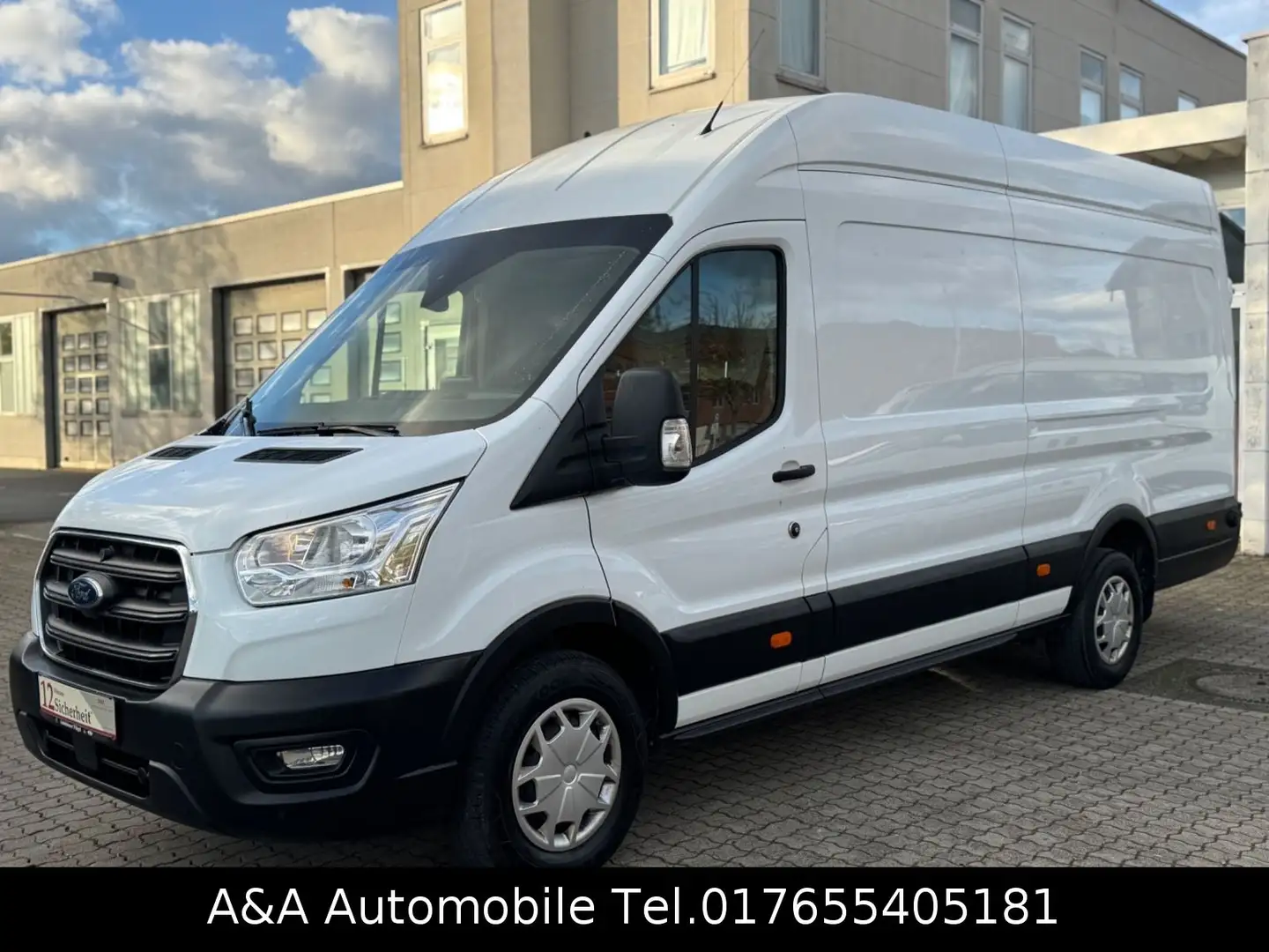 Ford Transit Kasten 350 L4H3 Trend Maxi Klima 185PS Blanc - 1