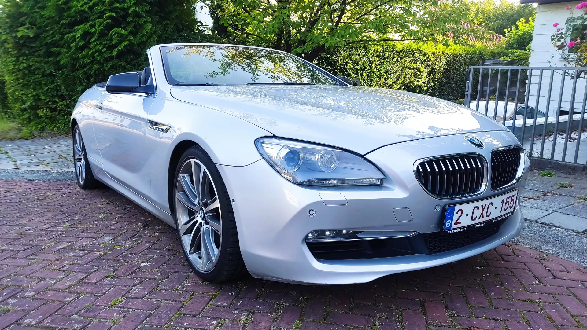 BMW 640 Cabriolet 640iA Argintiu - 1