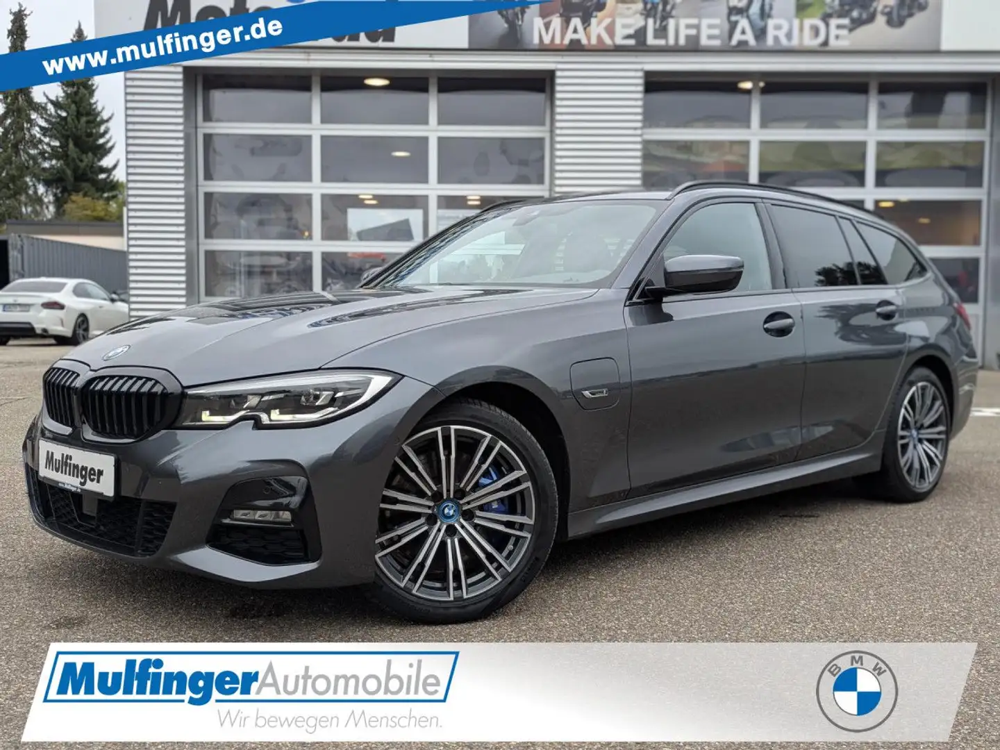 BMW 330 e T.M Sport ACC Kamera HiFi Live-Prof Lenkh. Grau - 1