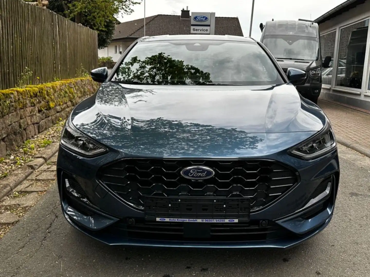 Ford Focus Lim. MHEV ST-Line X Aut.*NAVI*KAMERA*LED Blauw - 2