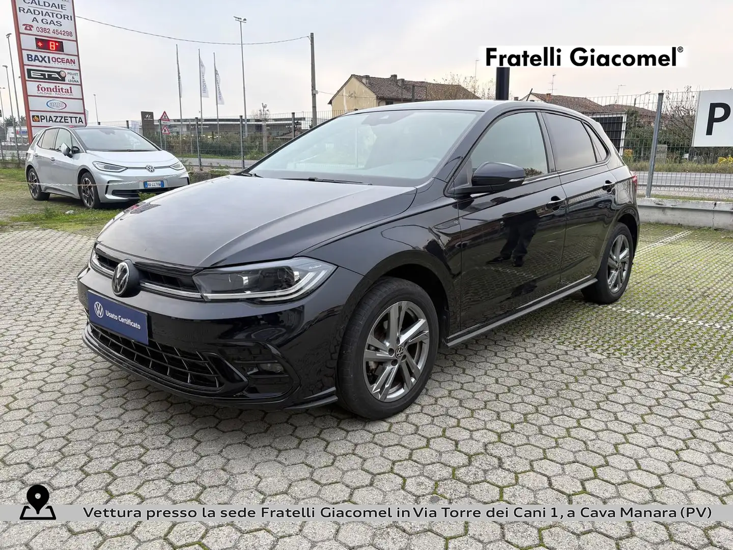 Volkswagen Polo 1.0 tsi r-line 95cv dsg Nero - 1