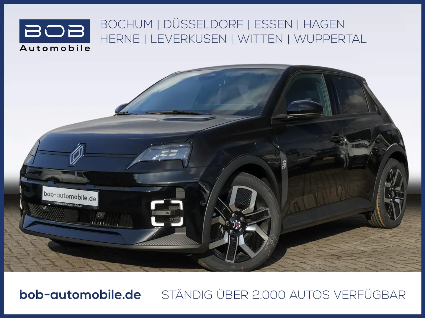 Renault R 5 E-Tech Techno 120 Urban Range SHZ LHZ PDC Schwarz - 1