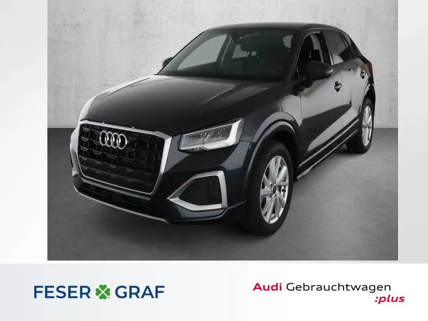 Audi Q2 Advanced 30 TFSI AHK-Stdhzg-ACC-LED Grau - 1