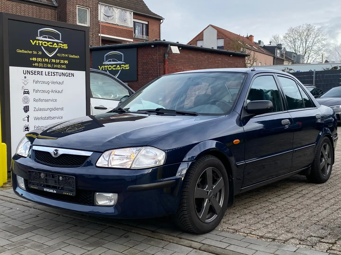 Mazda 323 1.4 S Comfort Aut. | 2.Hand | HU-Neu | Blau - 1
