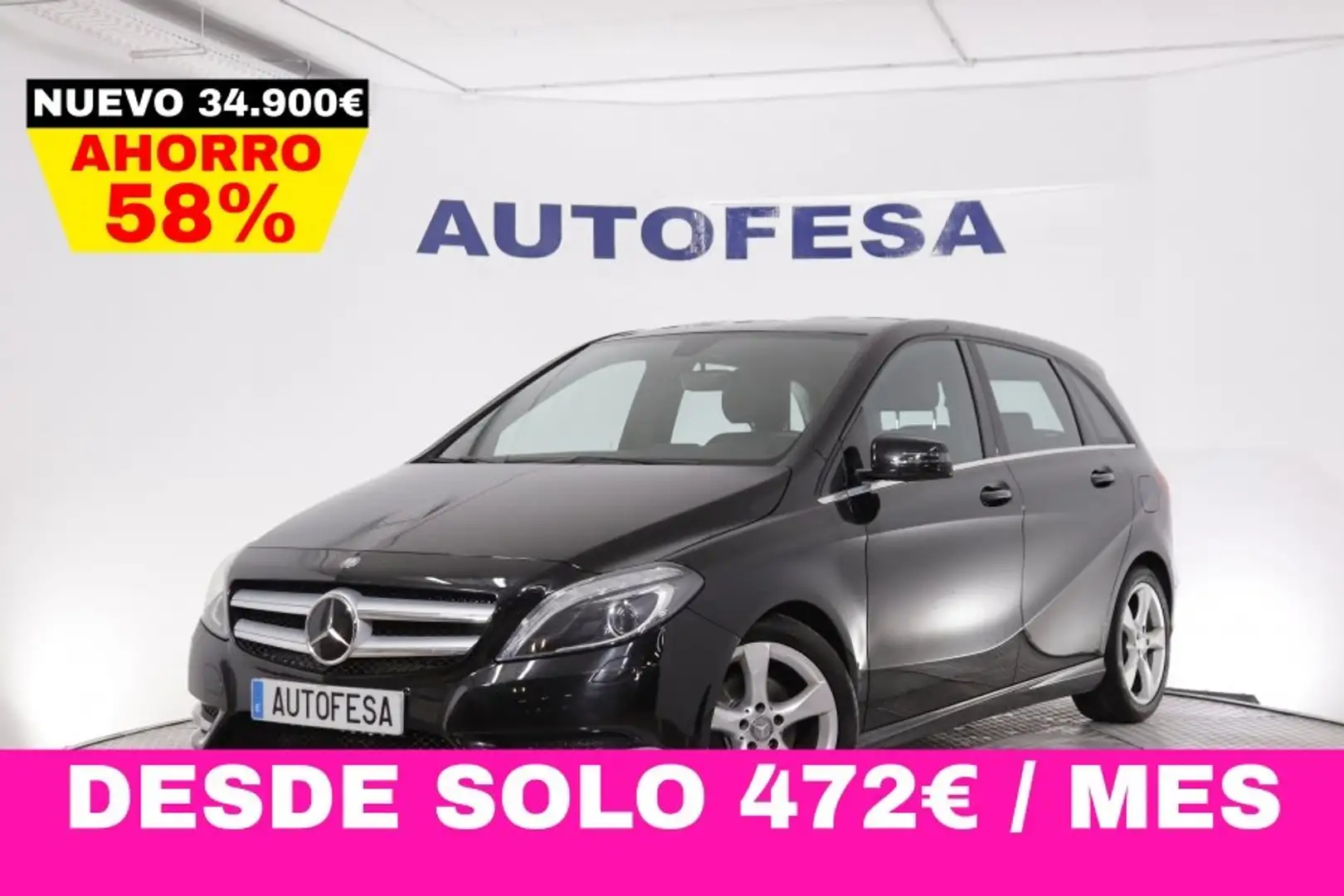 Mercedes-Benz B 160 CDI 7G AUTO SPORT 136cv 5P # BIXENON Černá - 1
