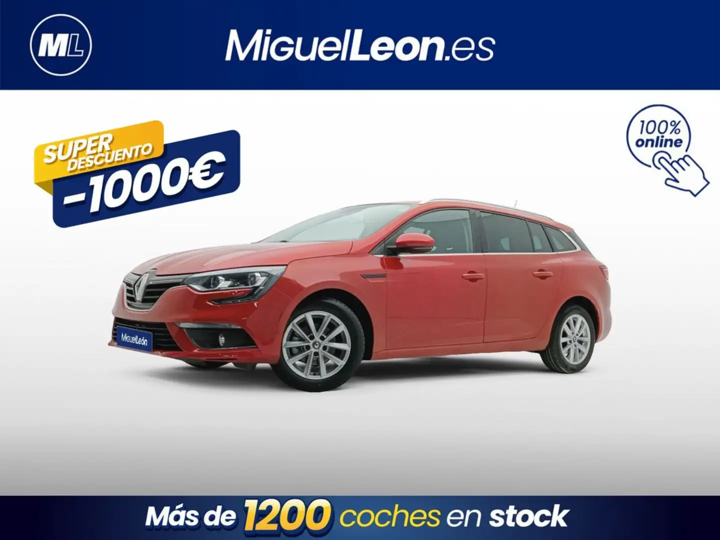 Renault Megane TECH ROAD Energy TCe 97kW (130CV) Rojo - 1