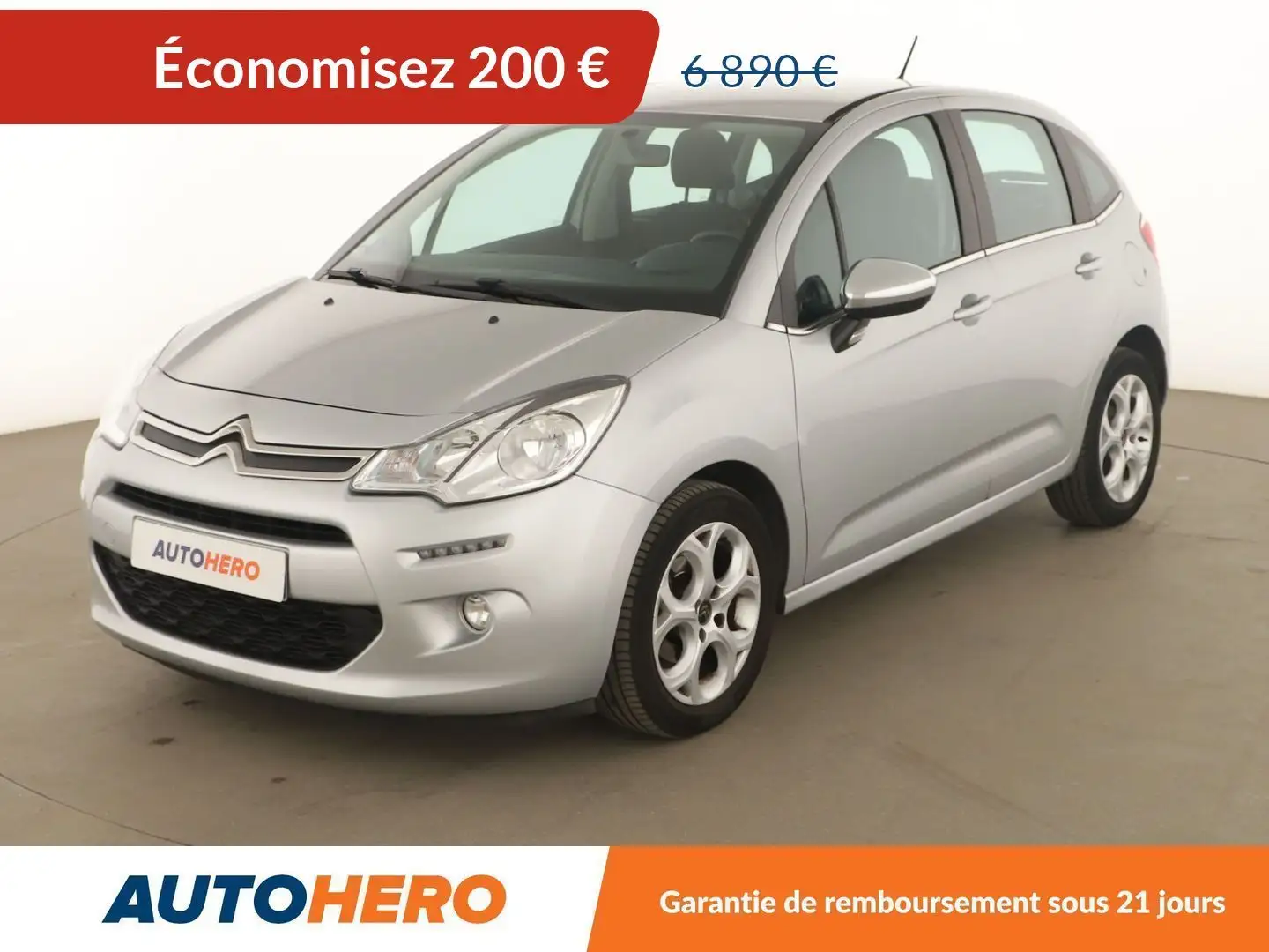 Citroen C3 1.2 PureTech Feel Edition Gris - 1