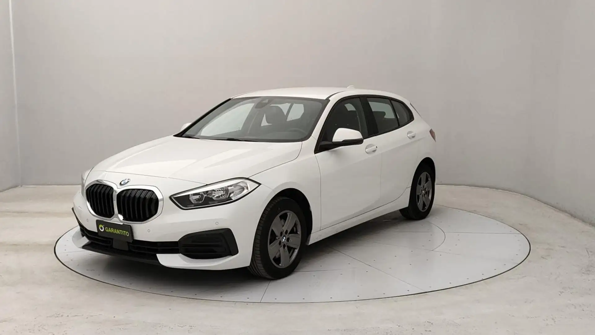 BMW 118 118d Business Advantage auto Blanc - 1