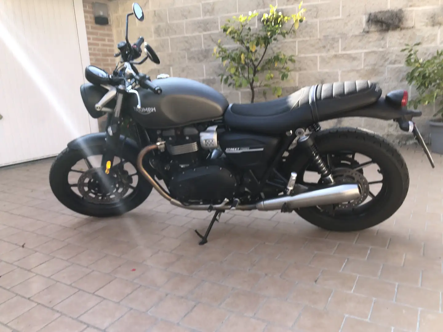 Triumph Street Twin Szary - 1