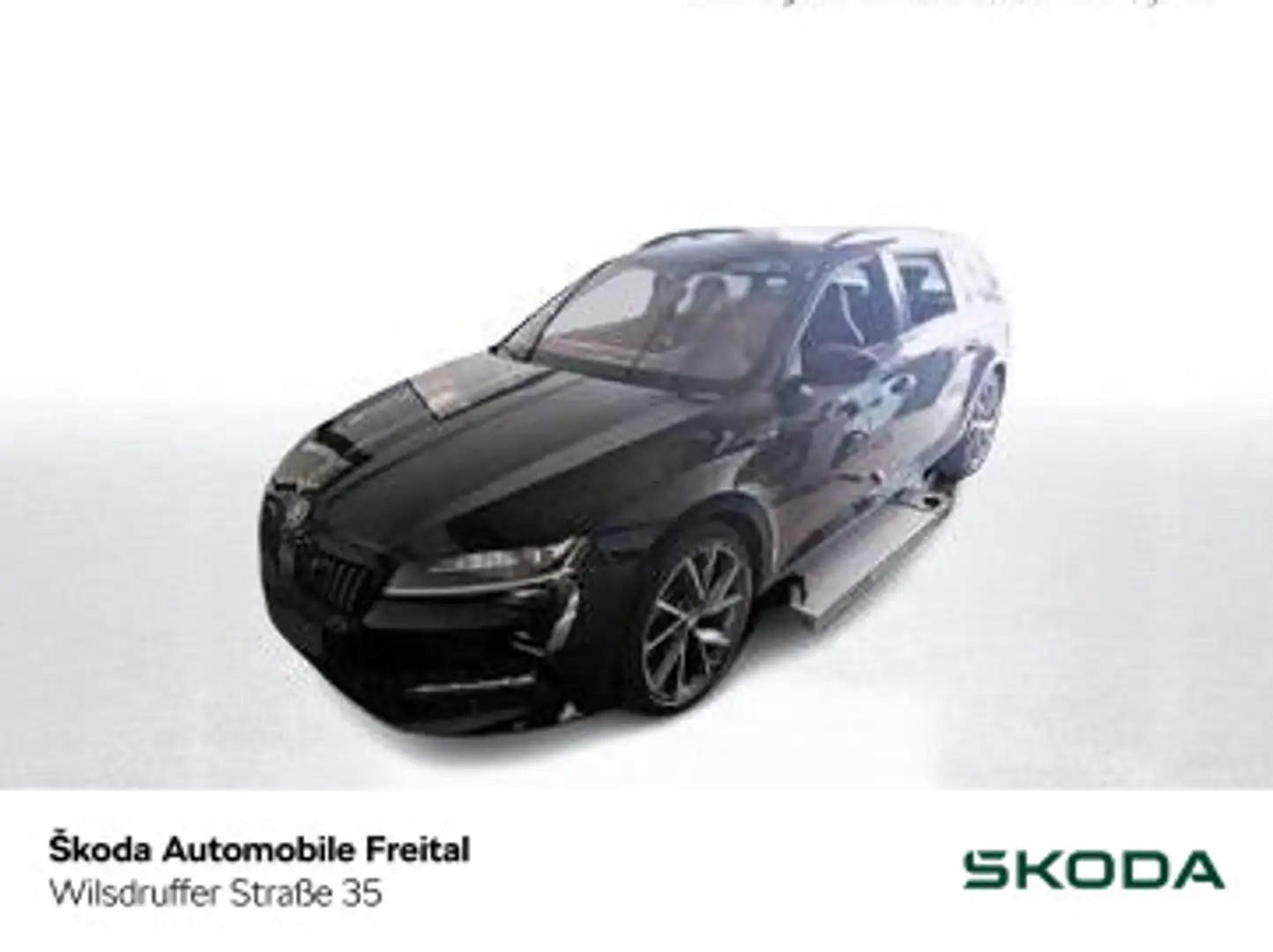 Skoda Superb Combi Sportline Schwarz - 1