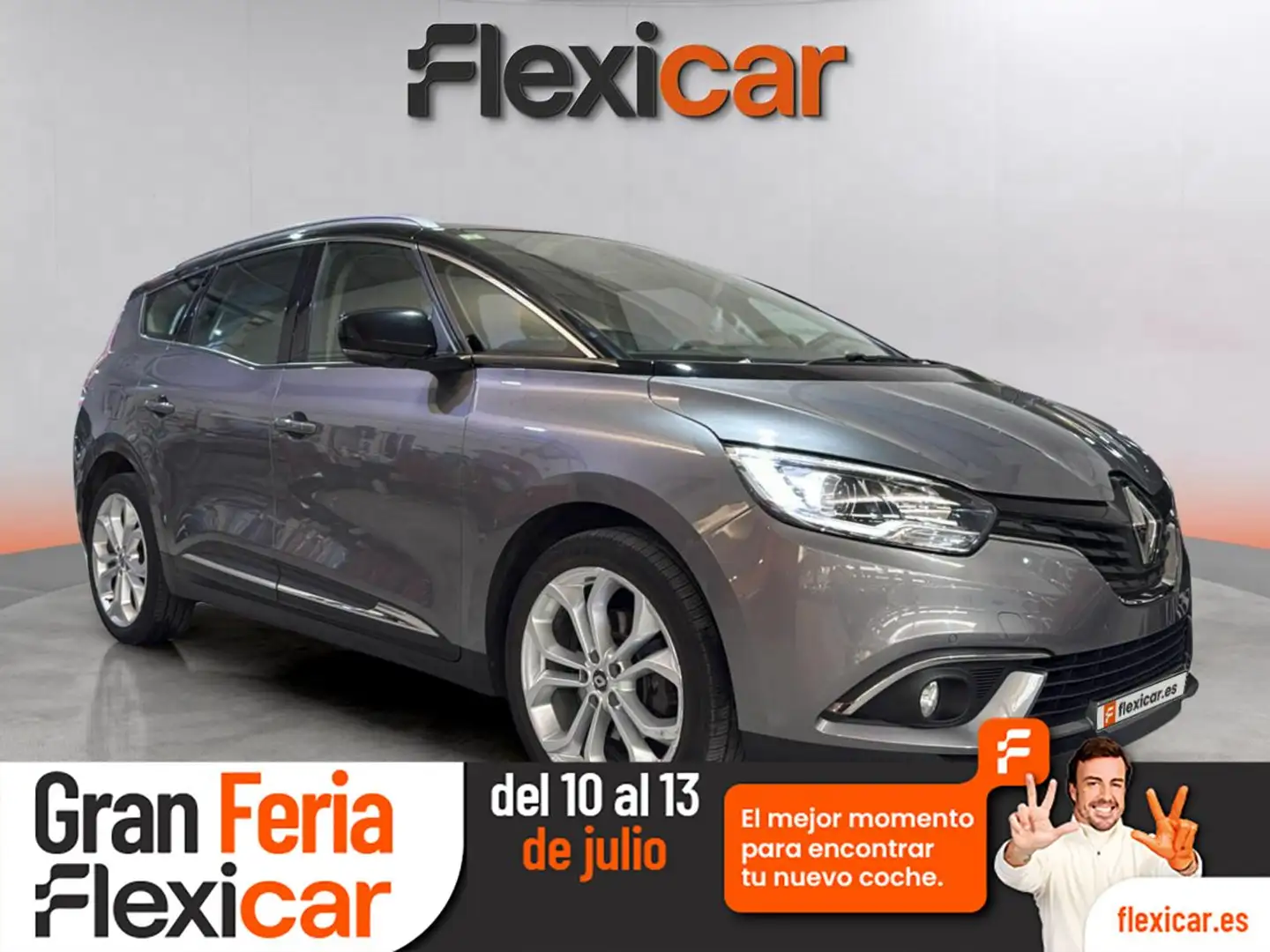 Renault Grand Scenic dCi Zen Blue 88kW Gris - 1