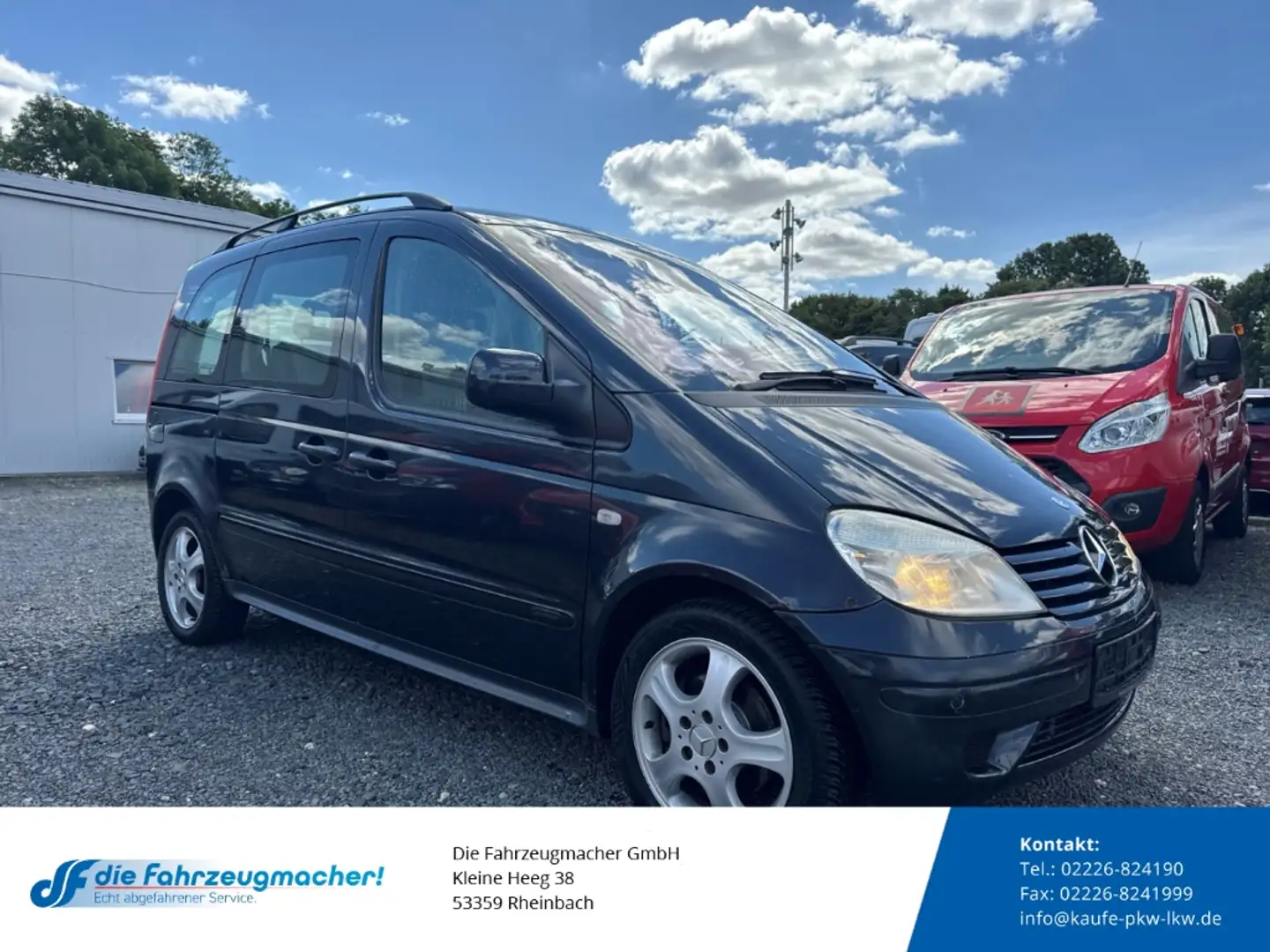 Mercedes-Benz Vaneo Compact Van El. Panodach Leder *EXPORT Schwarz - 1