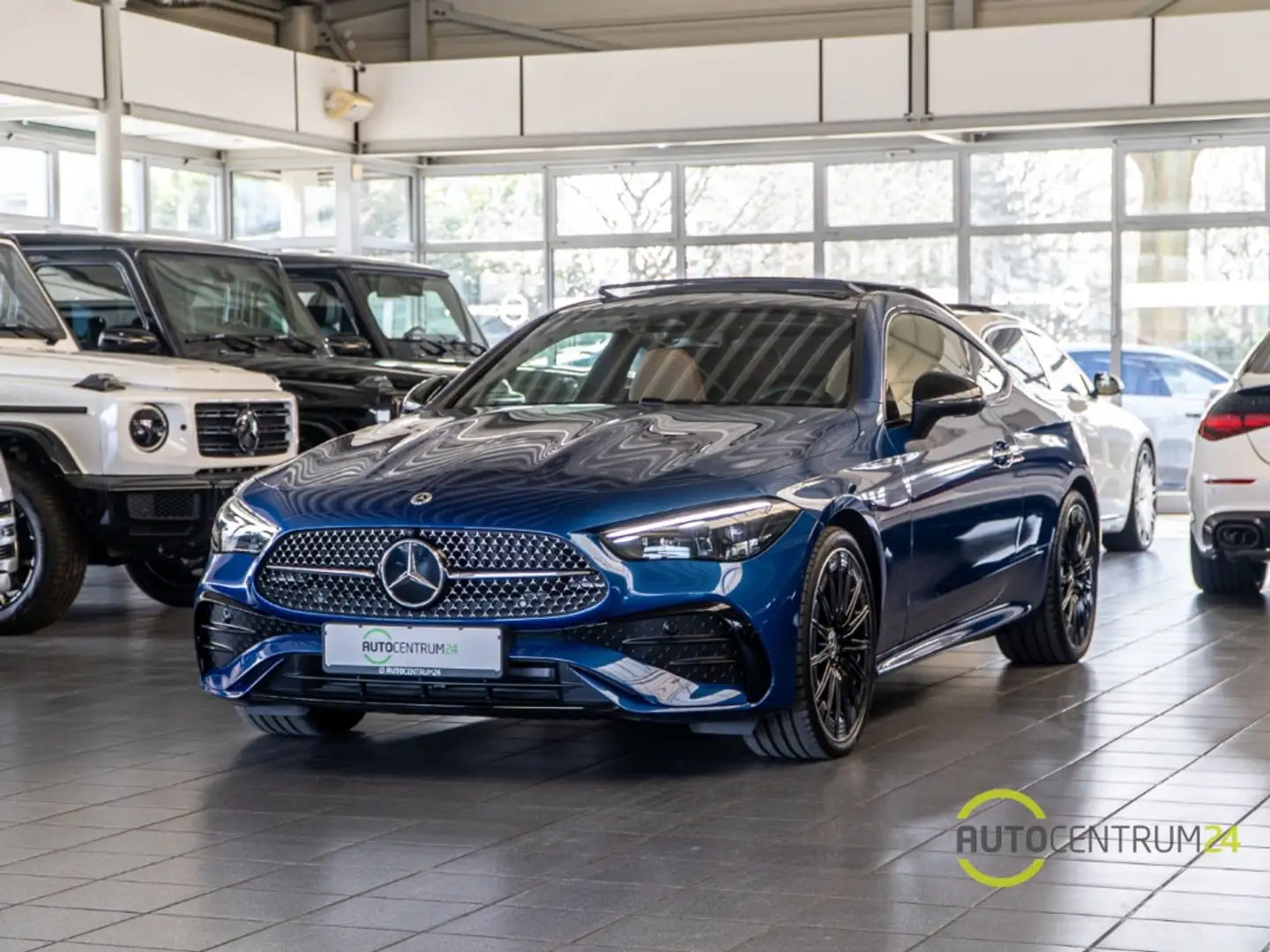 Mercedes-Benz CLE 200 AMG Premium Plus Night Pano 360 Albastru - 2