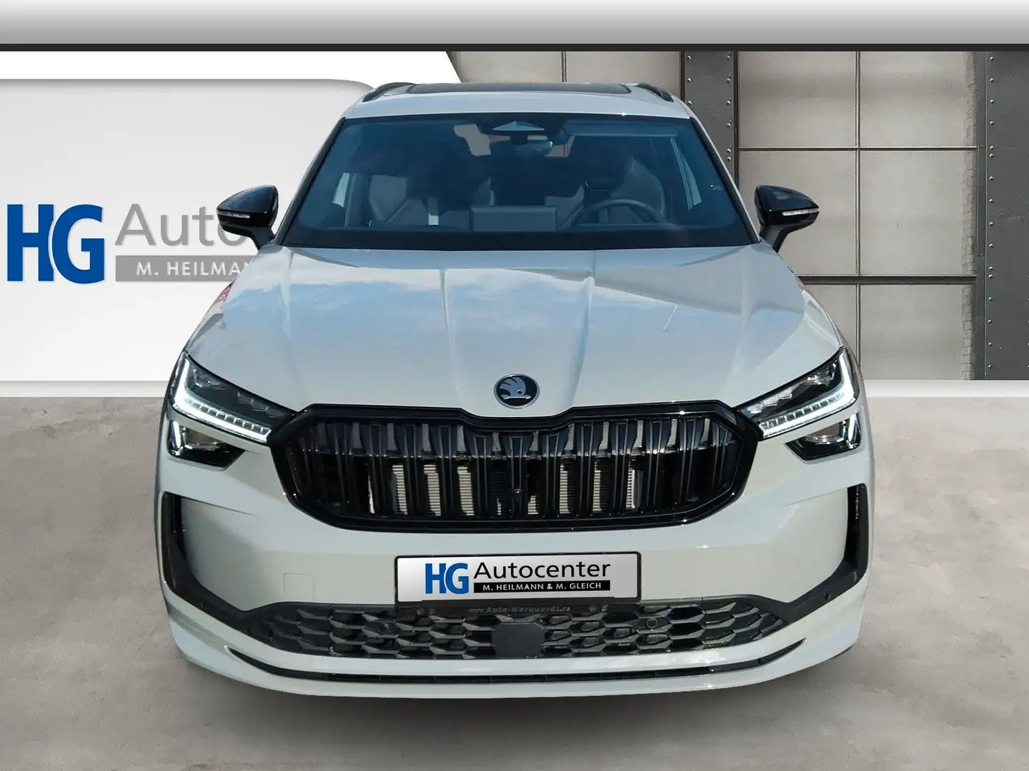 Skoda Kodiaq Sportline 1.5TSI Neu 7S.Pano AHK Kamera Alb - 1