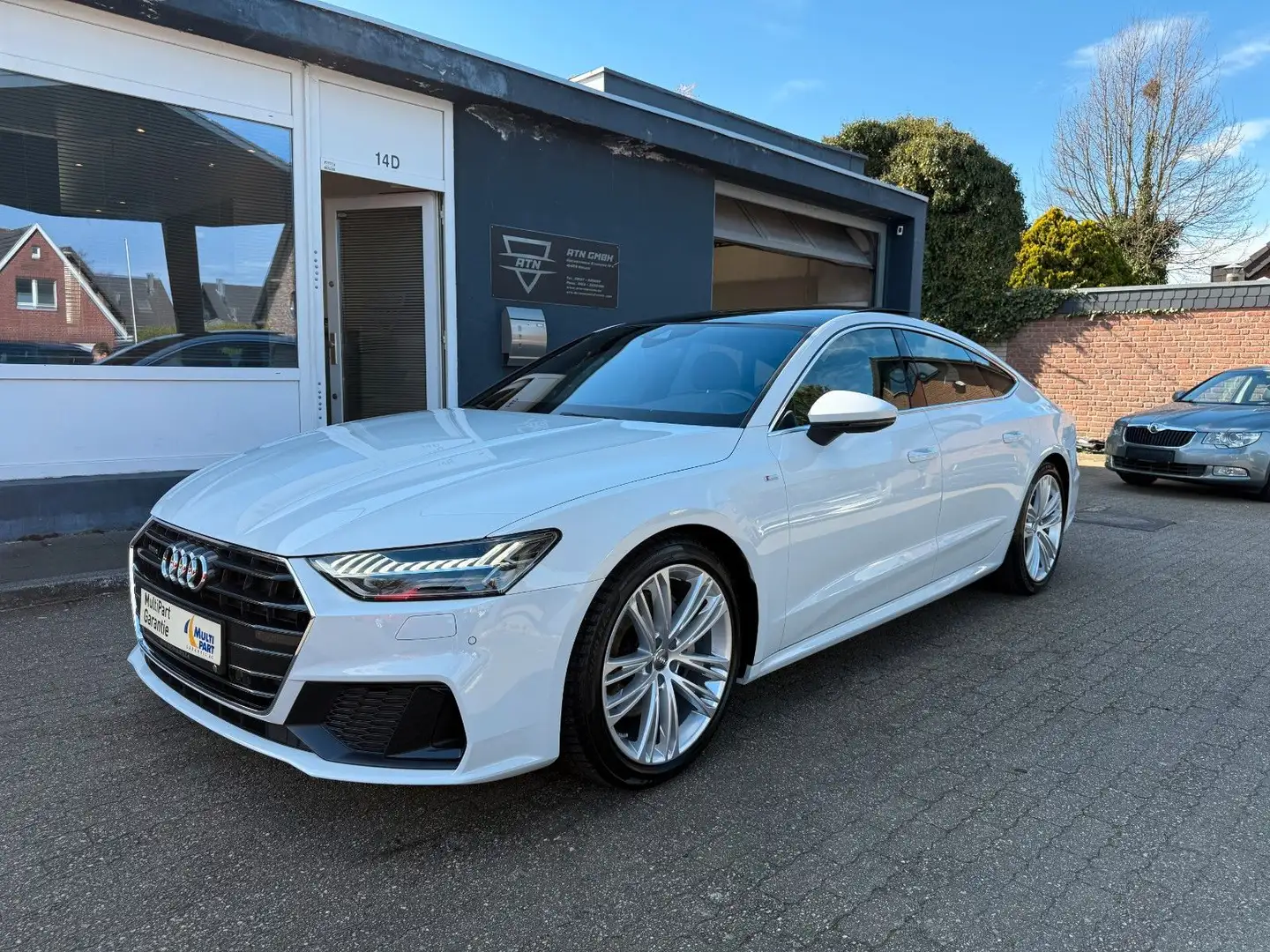 Audi A7 Sportback 50 TDI Qu. 3x S-Line Matrix Pano Blanc - 1