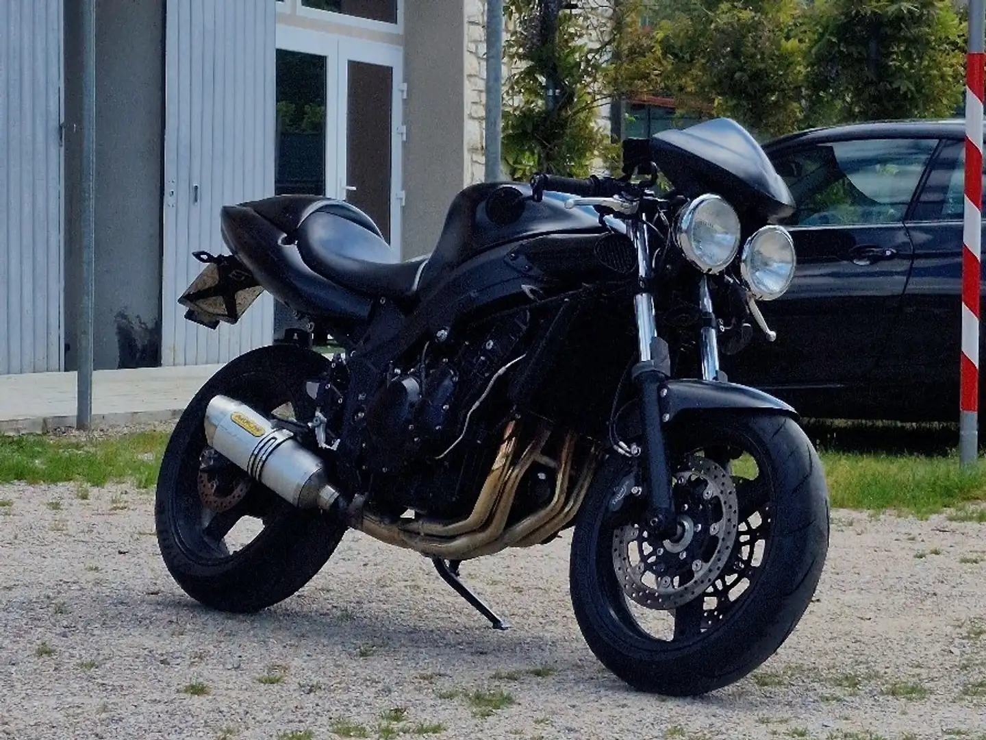 Triumph Speed Four Fekete - 1