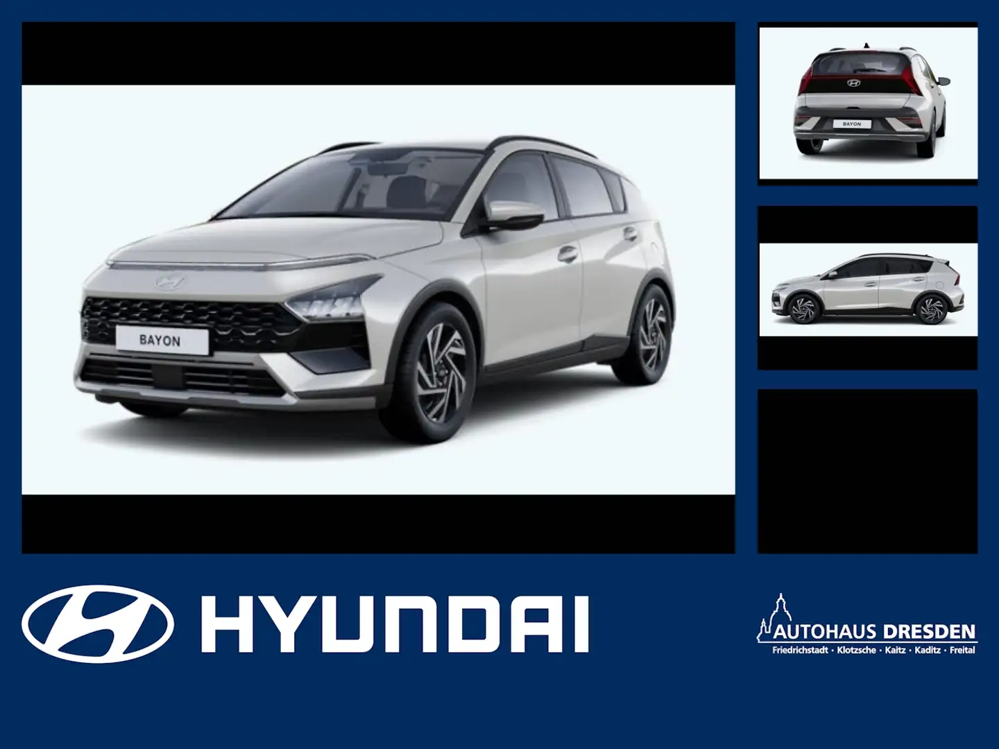 Hyundai BAYON 1.0 T-GDI Trend *LED*NAVI*DAB*SHZ*PDC*KAM* Gris - 1