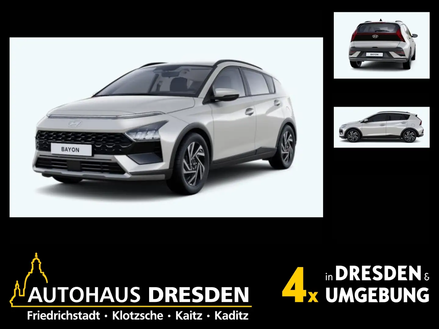 Hyundai BAYON 1.0 T-GDI Trend *LED*NAVI*DAB*SHZ*PDC*KAM* Gris - 1