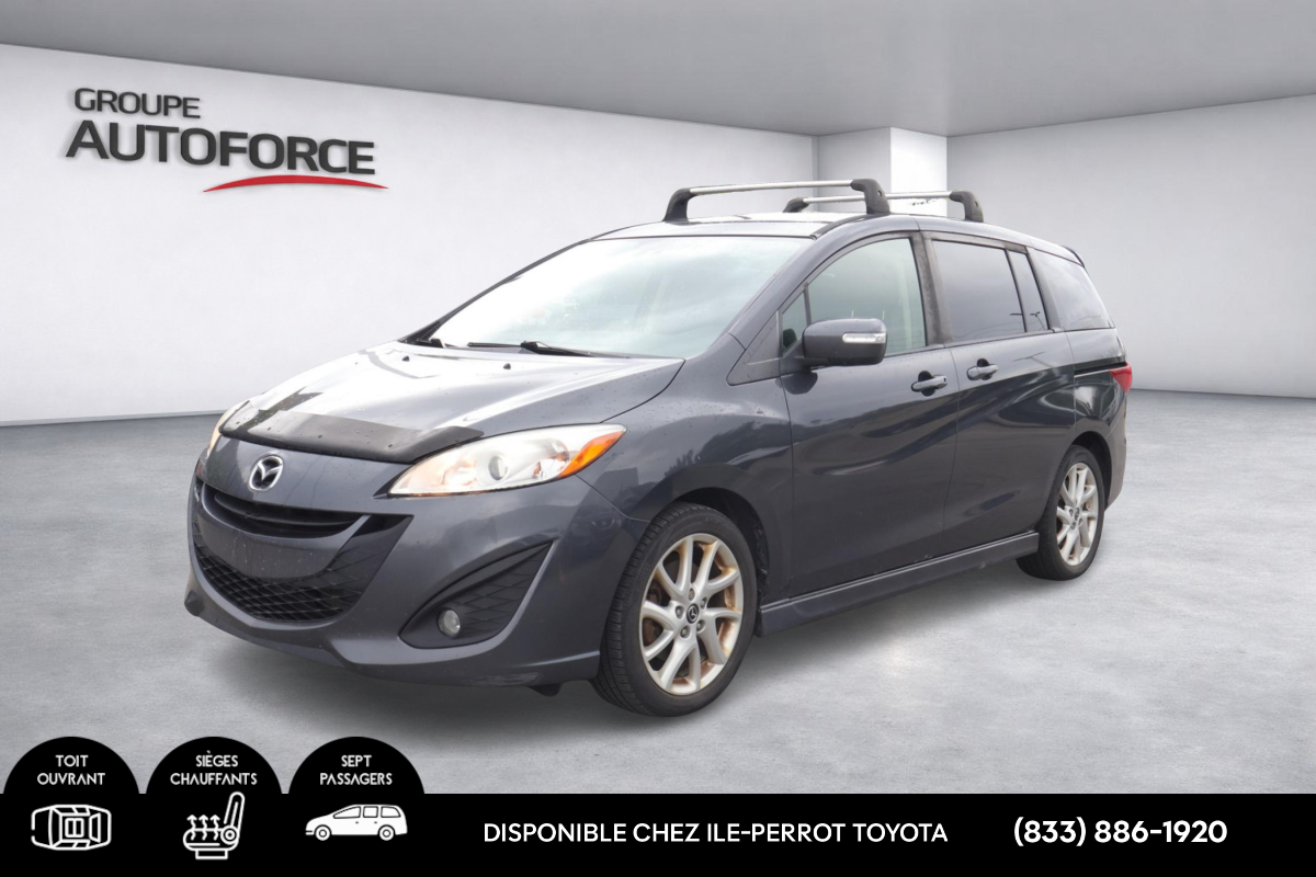2017 Mazda Mazda5 GT, A/C, POWER GROUP, BLUETOOTH, CUIR ONE OWNER, N — снимка 1