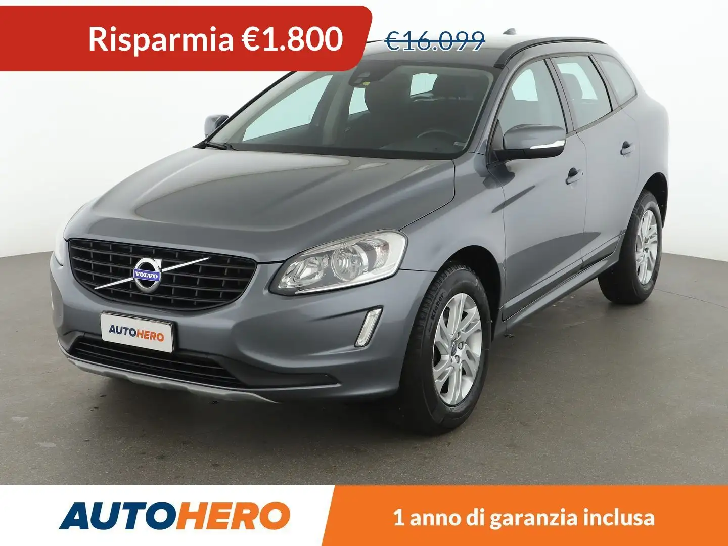 Volvo XC60 2.0 D3 Kinetic 2WD Gris - 1