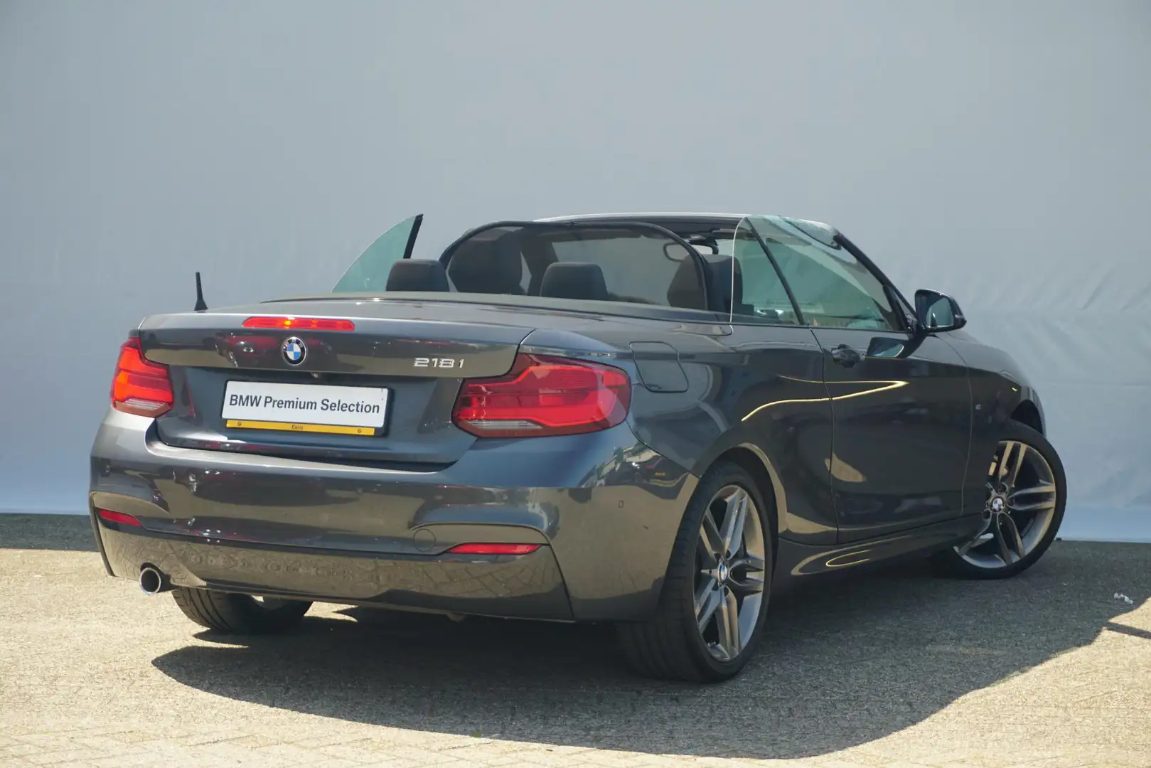 BMW 218 2 Serie Cabrio 218i High Executive M Sportpakket 1 Grijs - 2