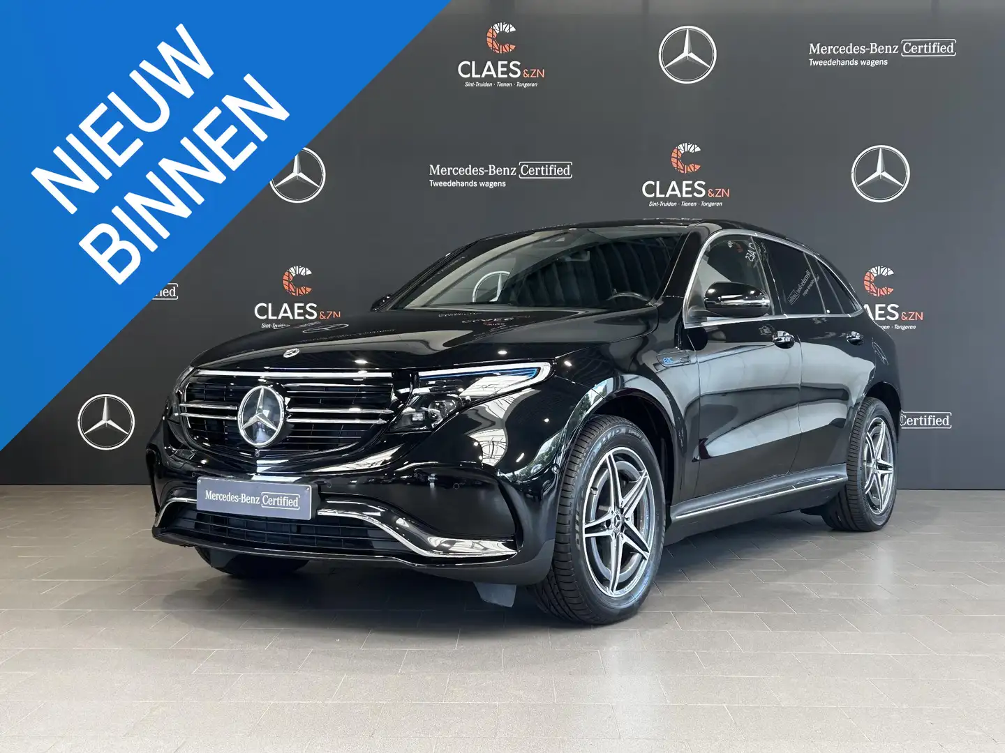 Mercedes-Benz EQC 400 4MATIC AMG Line DOS 7460 Zwart - 1