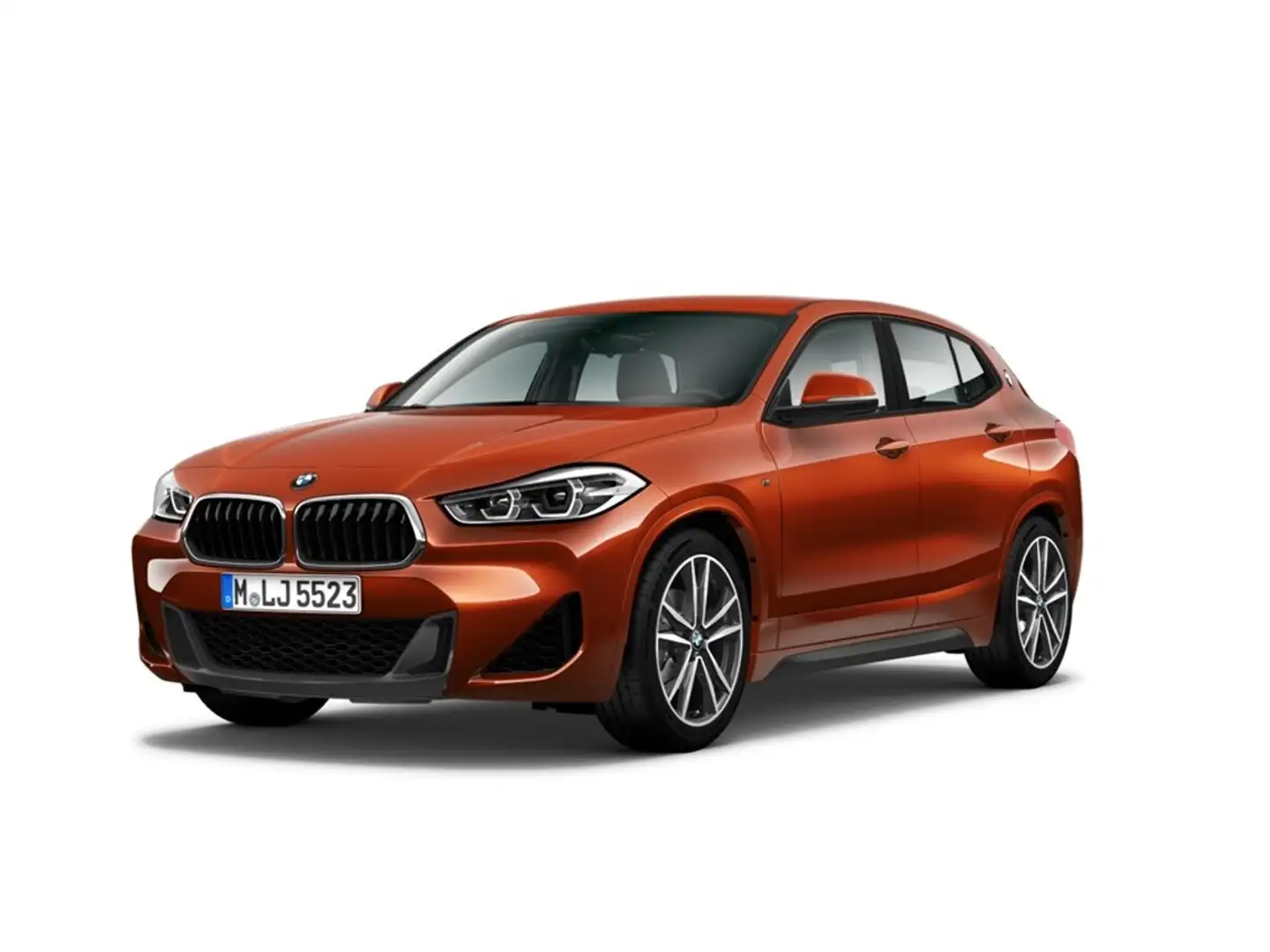 BMW X2 xDrive 18 d M Sport NAVI+EL.VERST. SITZE+HEAD UP+P Orange - 1