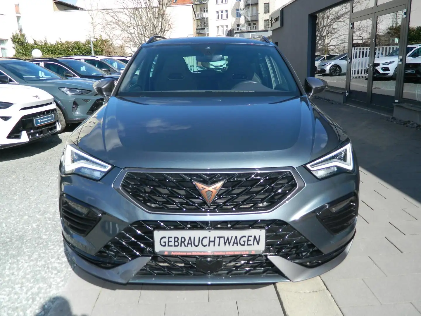 CUPRA Ateca 300PS 4Drive DSG el Heckklappe/Fahrassist/Navi/Top Šedá - 2