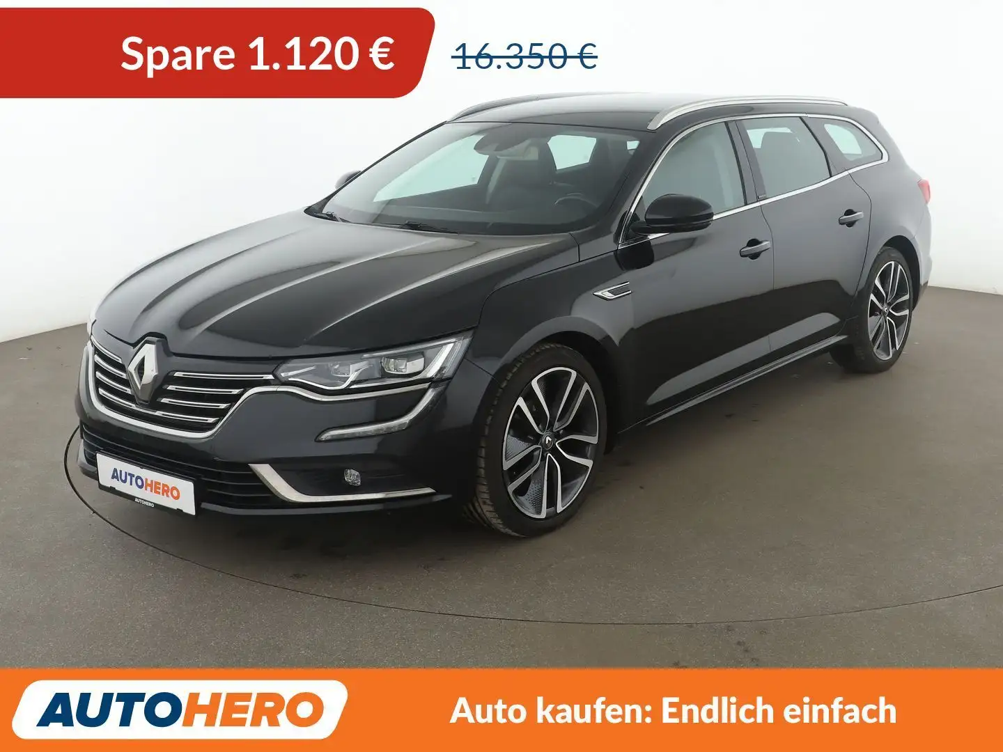 Renault Talisman 1.3 TCe Limited Aut.*NAVI*TEMPO*PDC*SHZ* Noir - 1