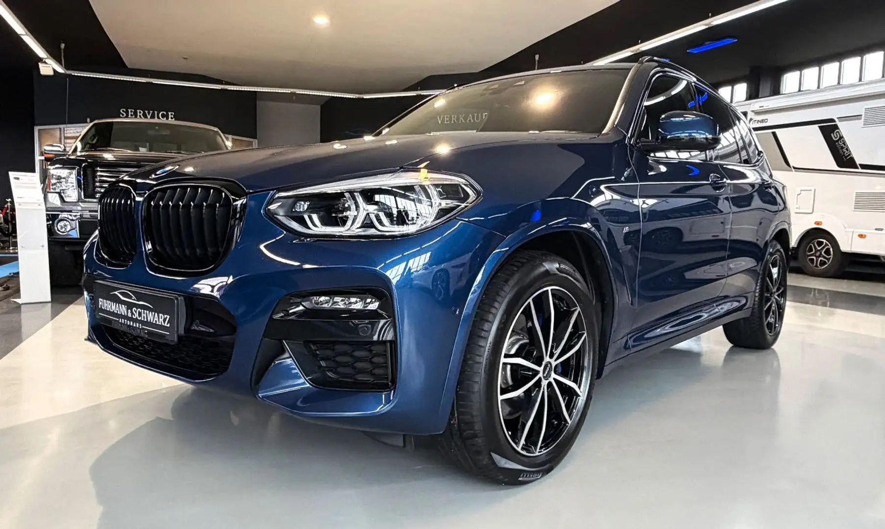 BMW X3 xDrive20d Aut. M Sport Blau - 2