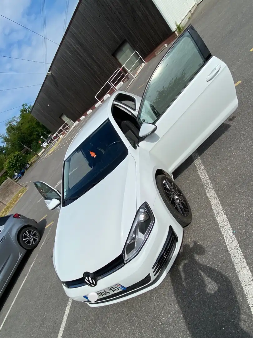 Volkswagen Golf Volkswagen Golf 7 2016 1.6L TDI confortline Blanc - 2