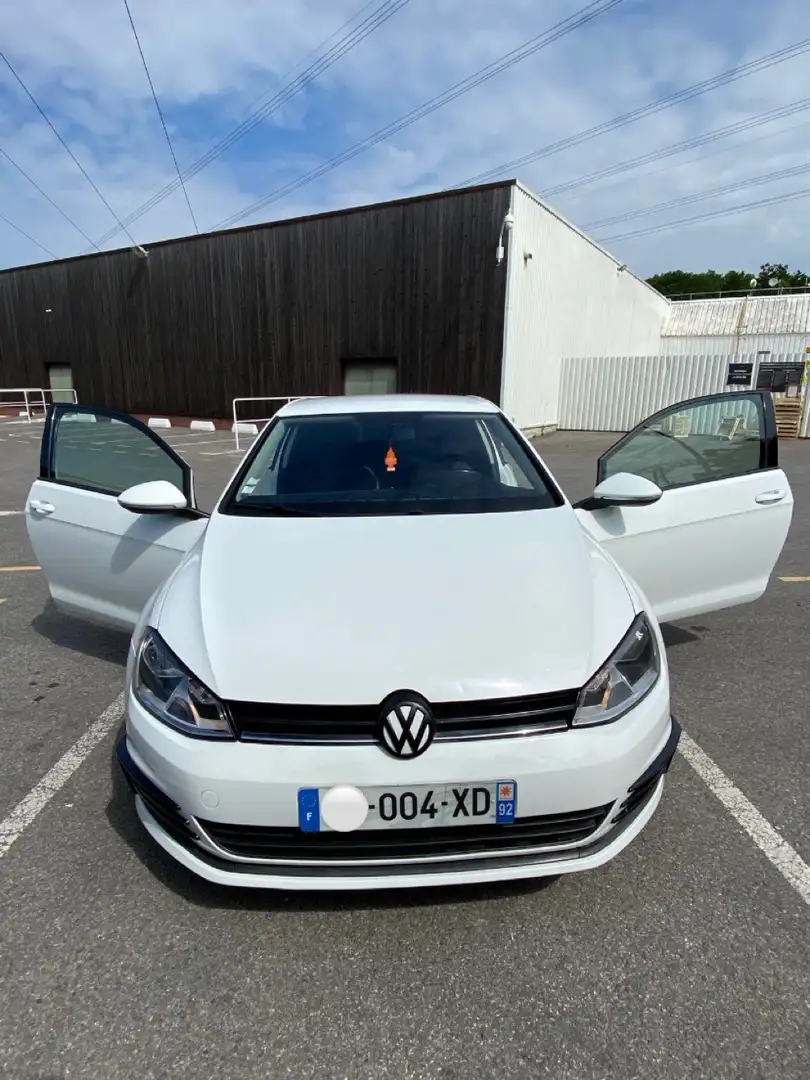 Volkswagen Golf Volkswagen Golf 7 2016 1.6L TDI confortline Blanc - 1