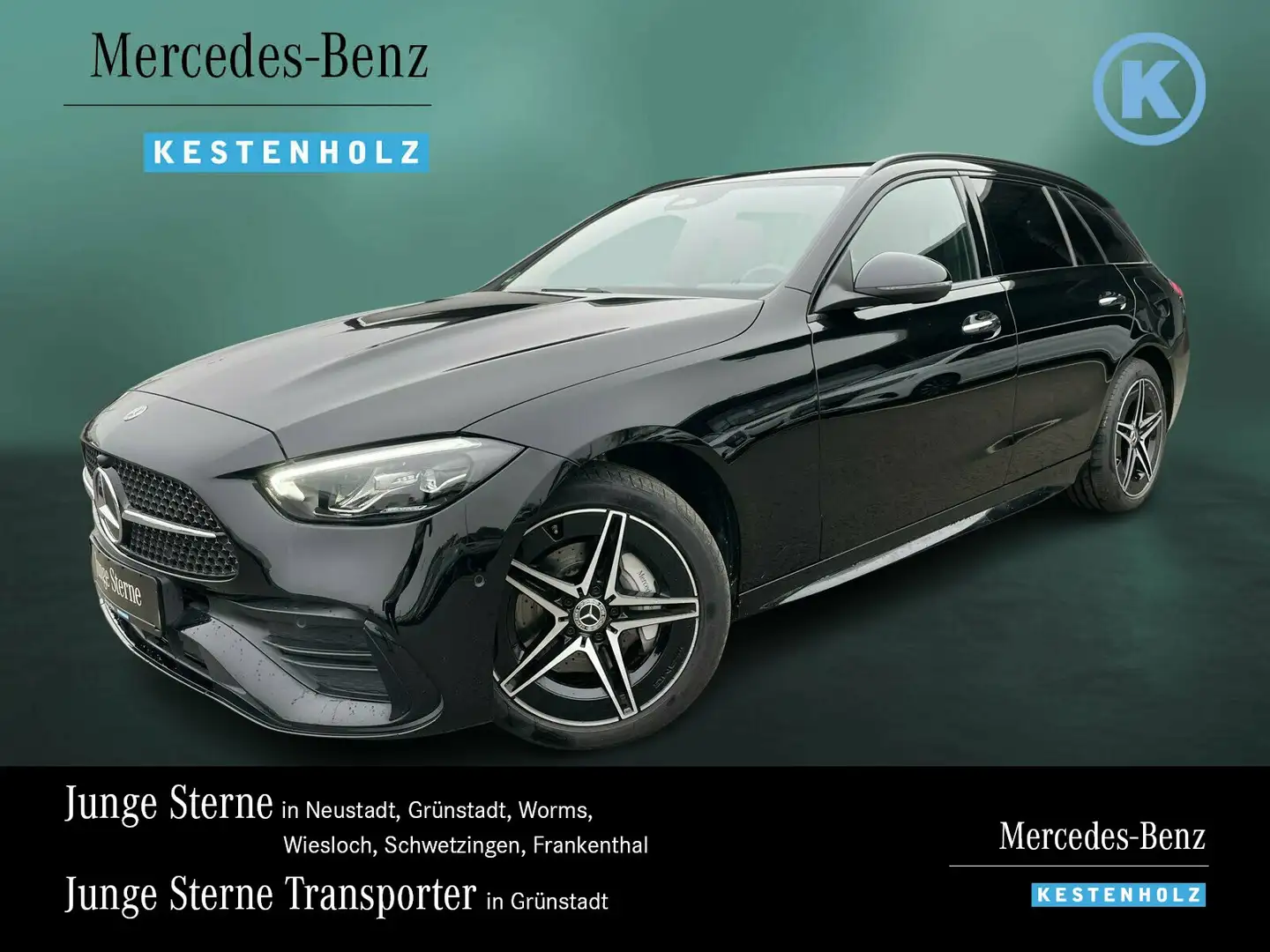 Mercedes-Benz C 300 C 300 e T AMG+NIGHT+KAMERA+SOUND+TWA+AMBI+EASYP Schwarz - 1