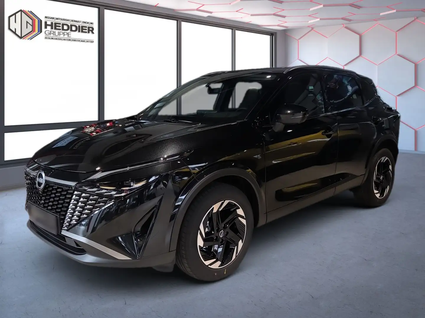 Nissan Qashqai N-Connecta Autom. *NAVI*KLIMA*HEADUP* Negro - 1