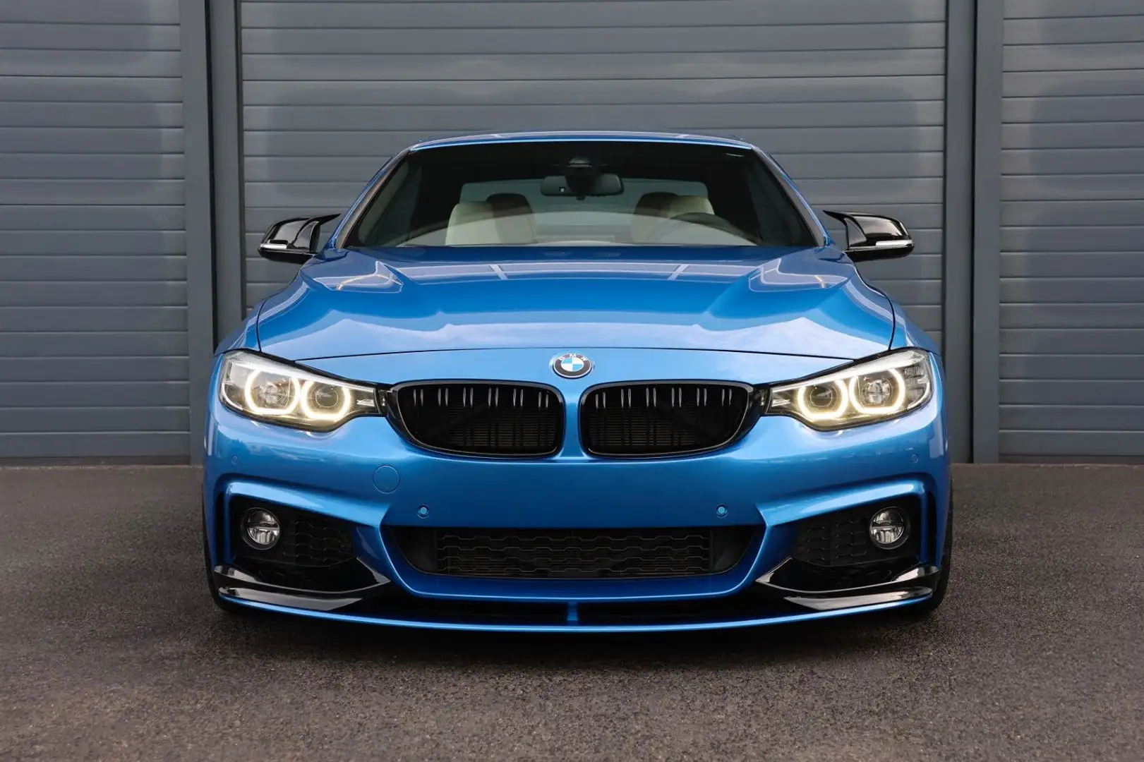 BMW 440 i Cabrio M/HUD/H&K/AIRSCARF/APPLE/SHZ/KAM/R20 Argent - 2
