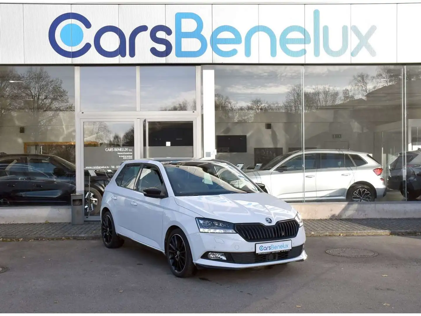 Skoda Fabia 1.0 TSI Monte Carlo PANO ACC ANGLE MORT GPS CAM 1 Blanc - 1