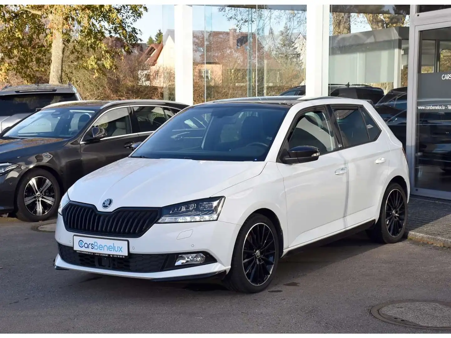 Skoda Fabia 1.0 TSI Monte Carlo PANO ACC ANGLE MORT GPS CAM 1 Blanc - 2