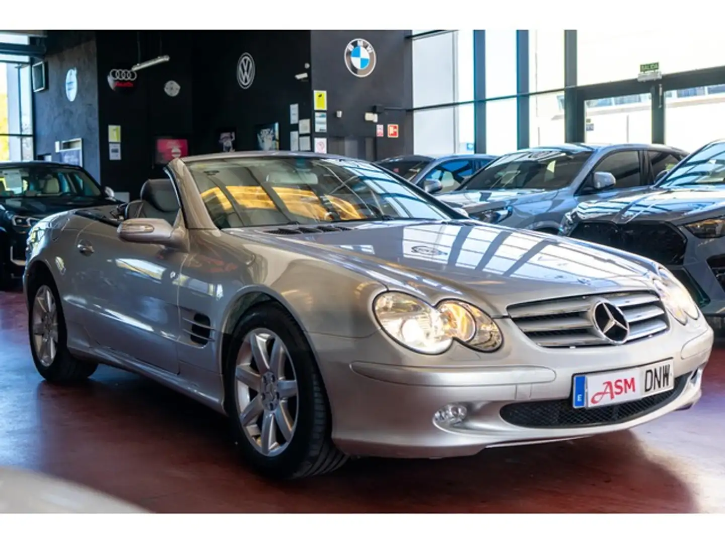 Mercedes-Benz SL 350 Aut. Silber - 2