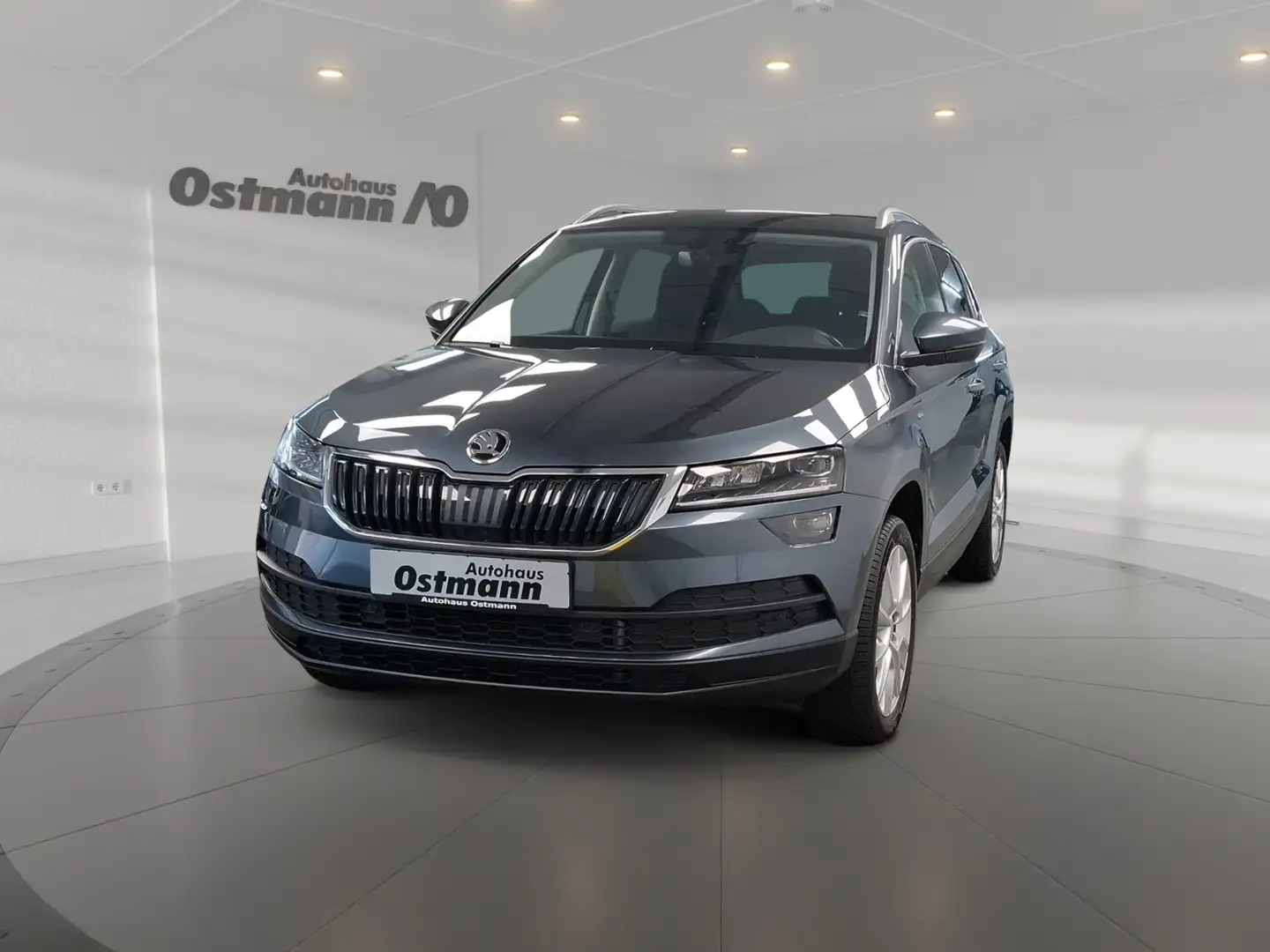 Skoda Karoq 1.5 TSI Clever AHK PDC 18'' CarPlay Grau - 1