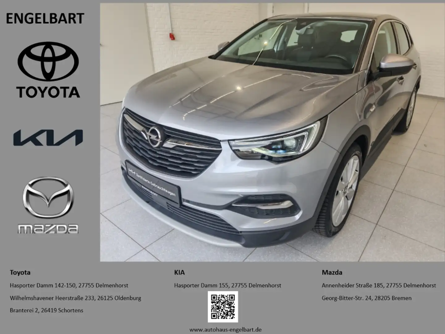 Opel Grandland X PHEV Innovation Technologie-Paket Premium Grau - 1
