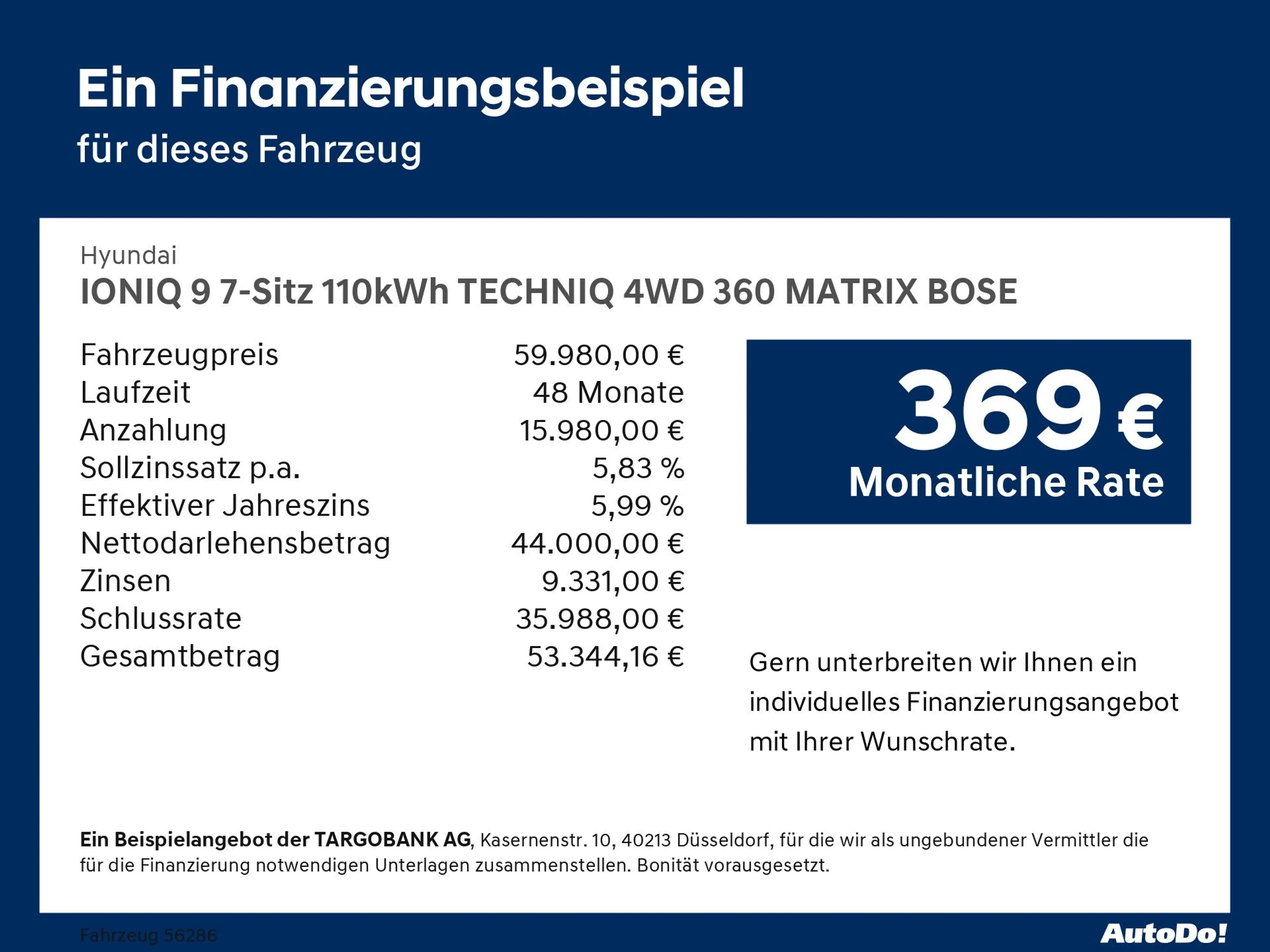 Hyundai IONIQ 9 7-Sitz 110kWh TECHNIQ 4WD 360 MATRIX BOSE — photo 3