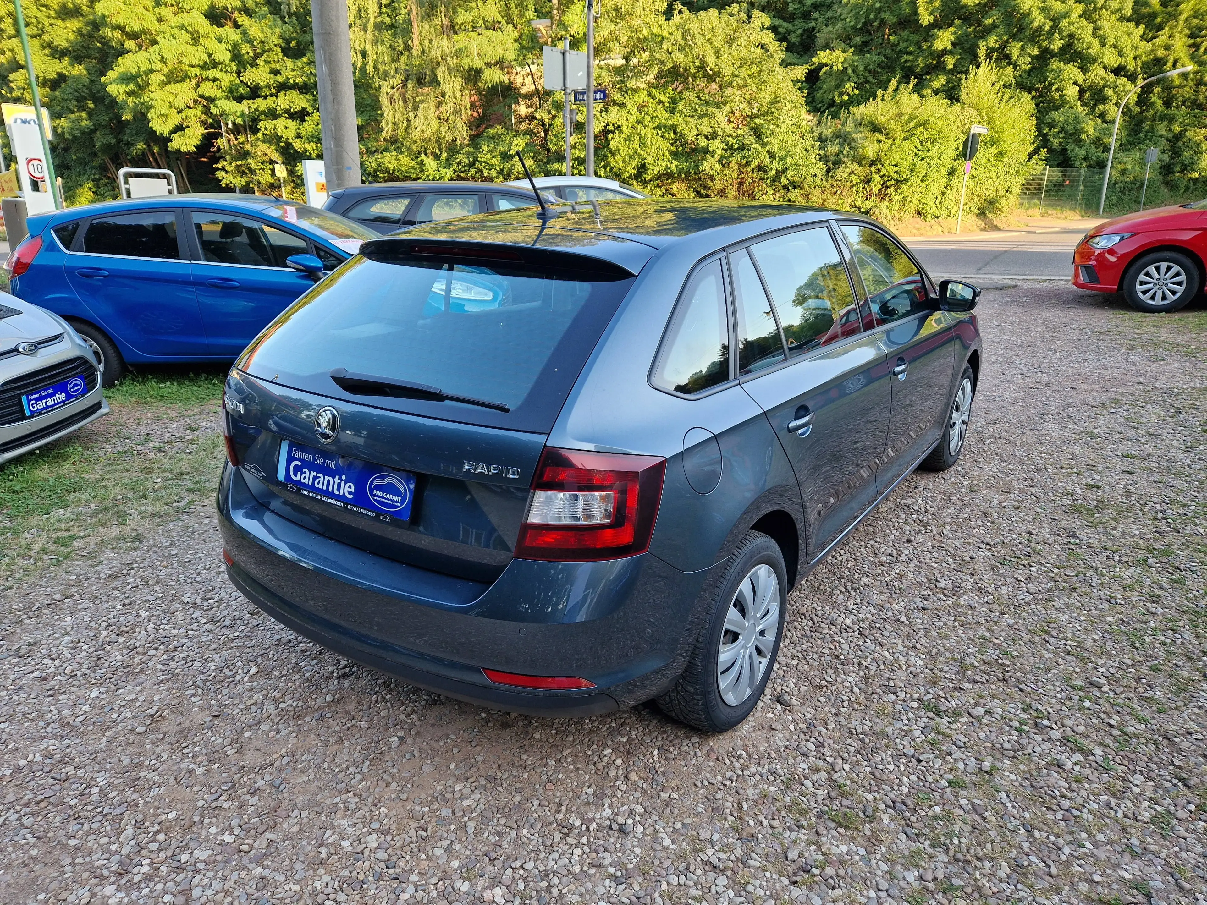 Skoda Rapid/Spaceback Klima 96Tkm LED Sitzhzg ESP 2Hd Scheckh PDC — photo 4