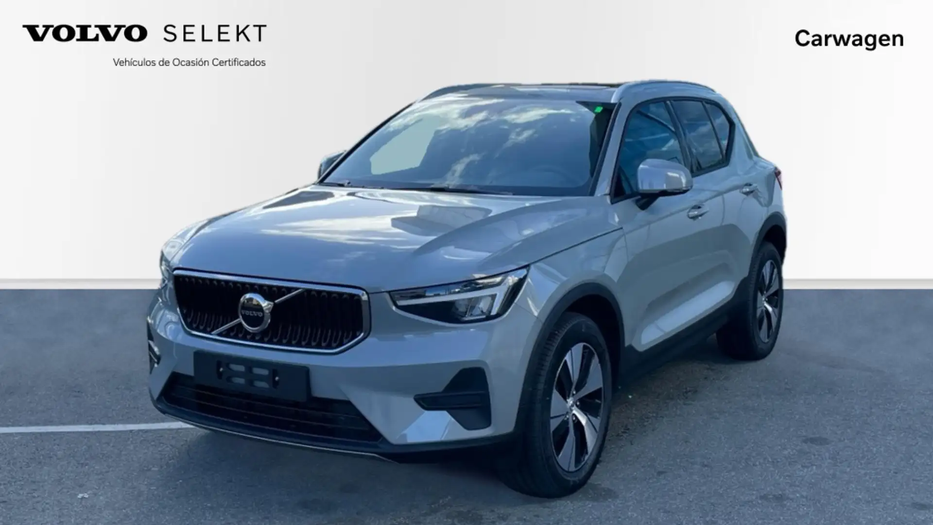 Volvo XC40 B3 Plus Aut. Gris - 1