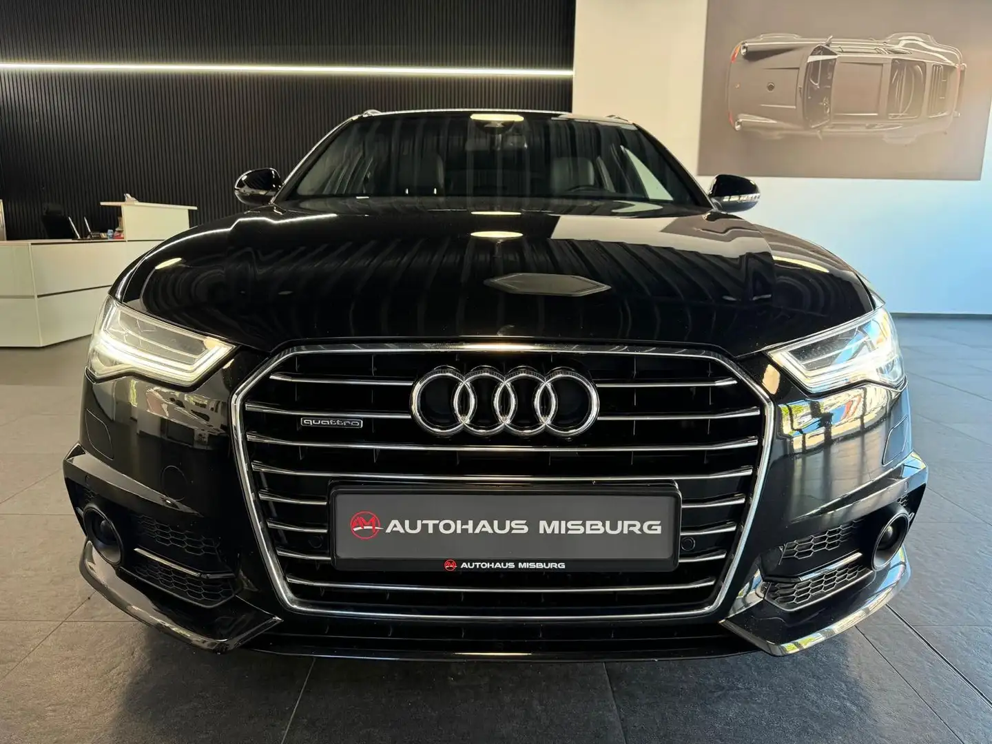 Audi A6 Avant 3.0 TDI quattro/Pano+Head-Up+Ahk+Matrix Zwart - 2