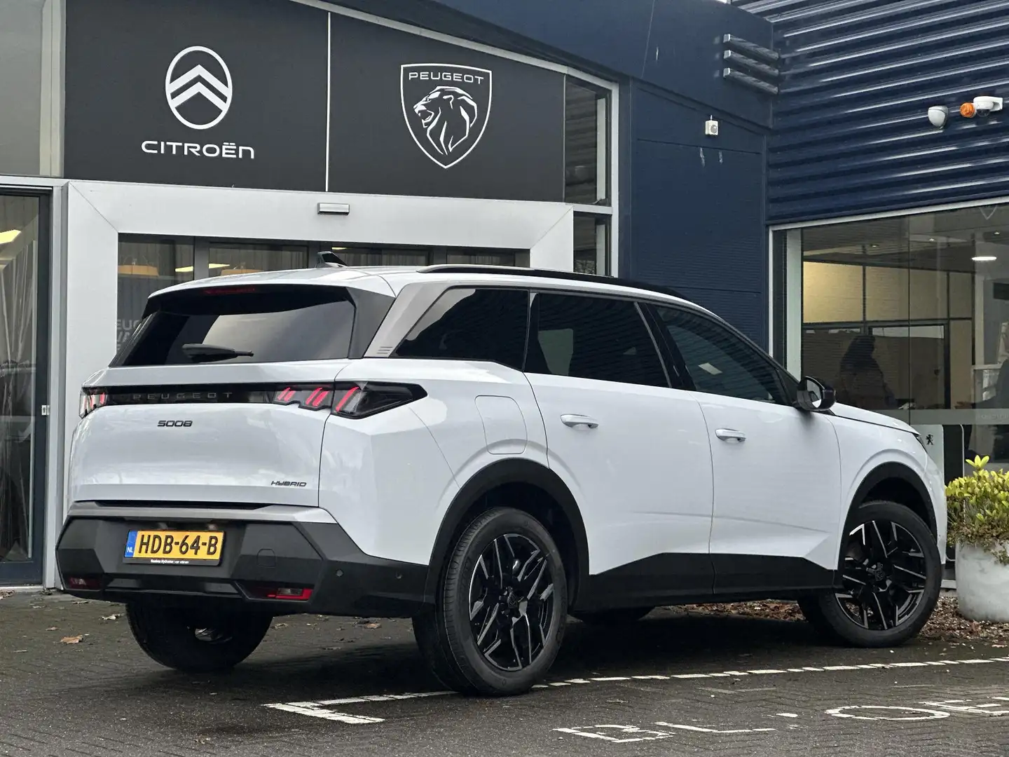 Peugeot 5008 1.2 Hybrid 136pk Allure | 360 Parkeercamera/-senso Bianco - 2