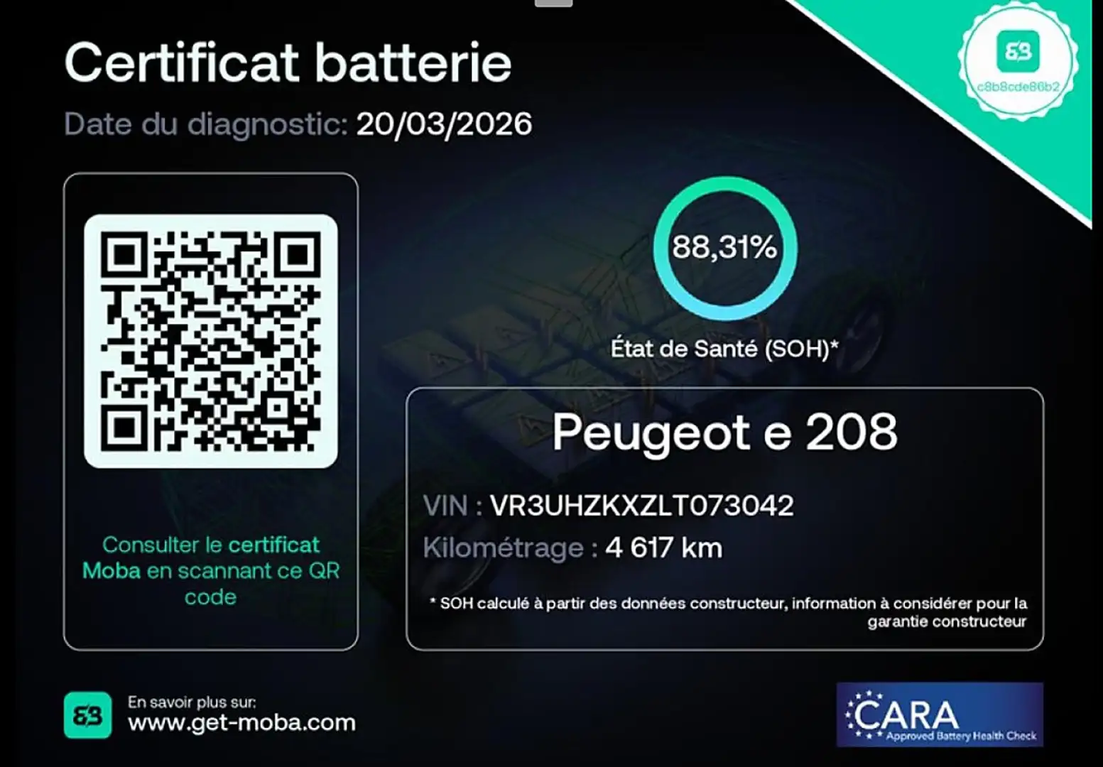 Peugeot e-208 50kWh Active Business Weiß - 2
