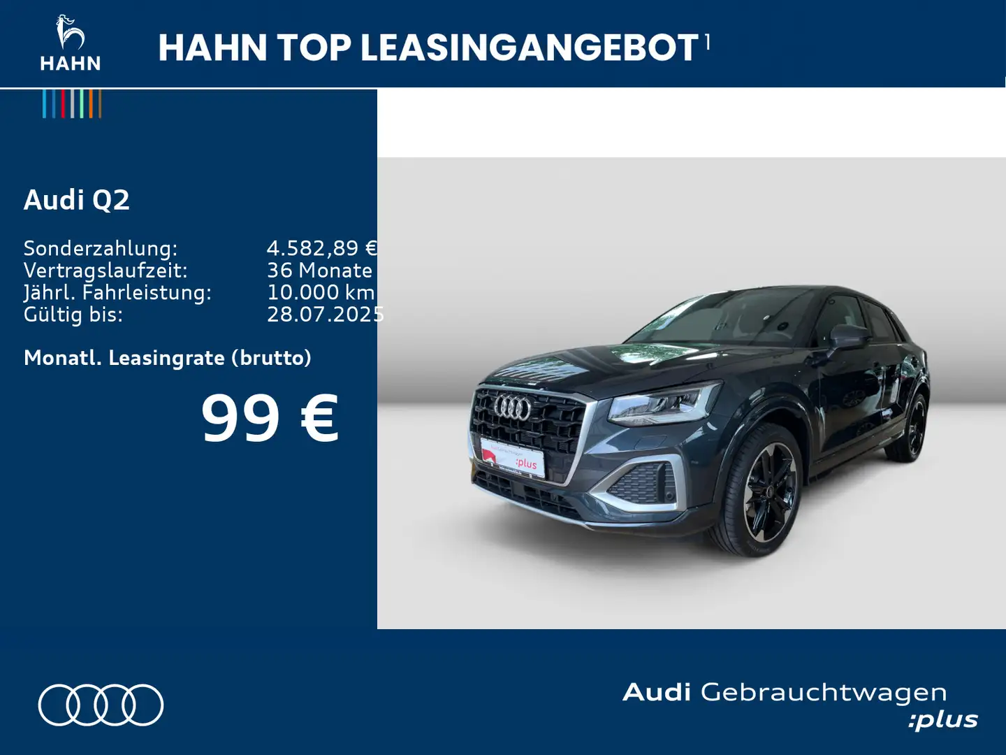 Audi Q2 30TFSI advanced 6-Gang Virtual AHK CAM Navi Grau - 2